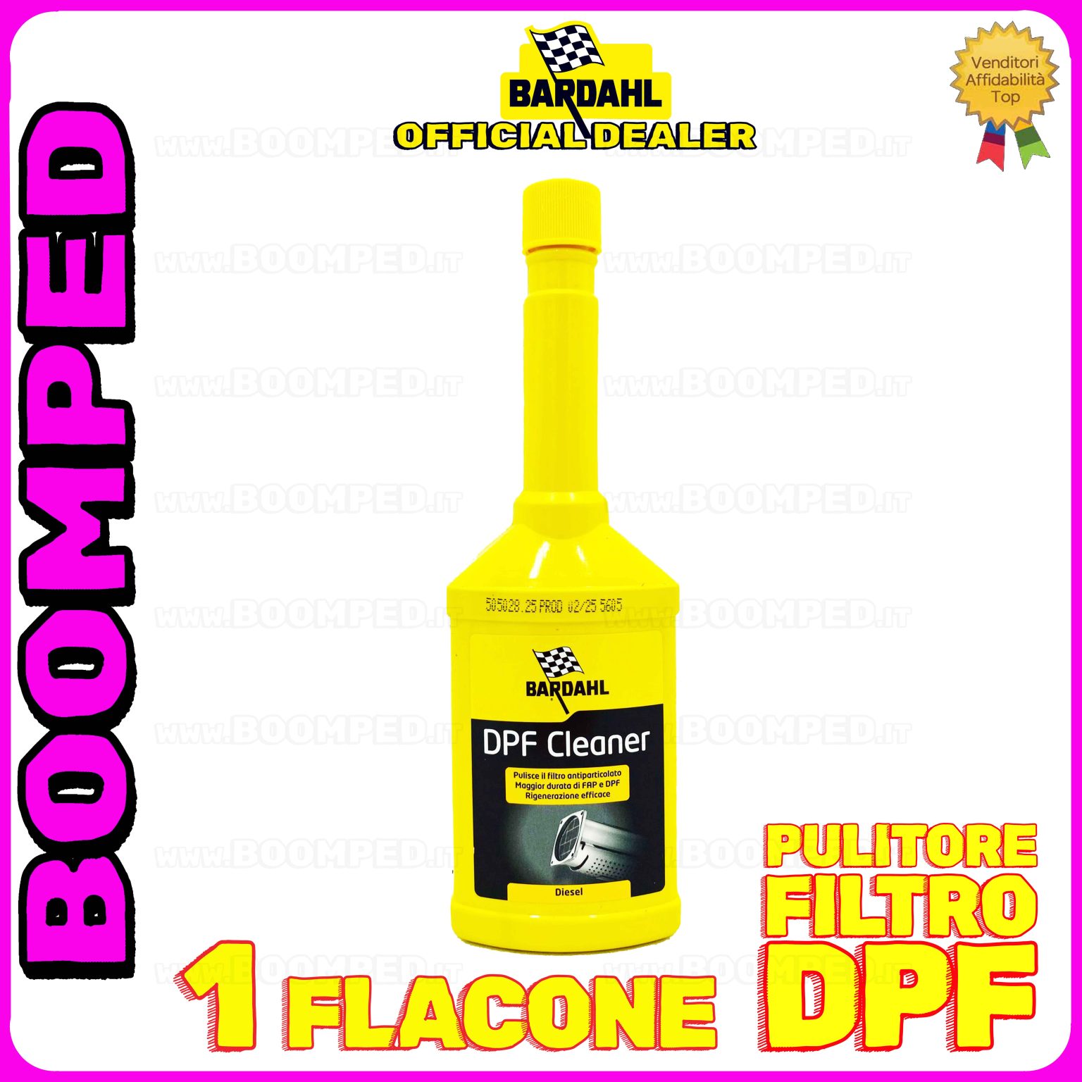 1 flacone 250ml BARDAHL DPF CLEANER additivo pulizia filtro particolato auto diesel BD38