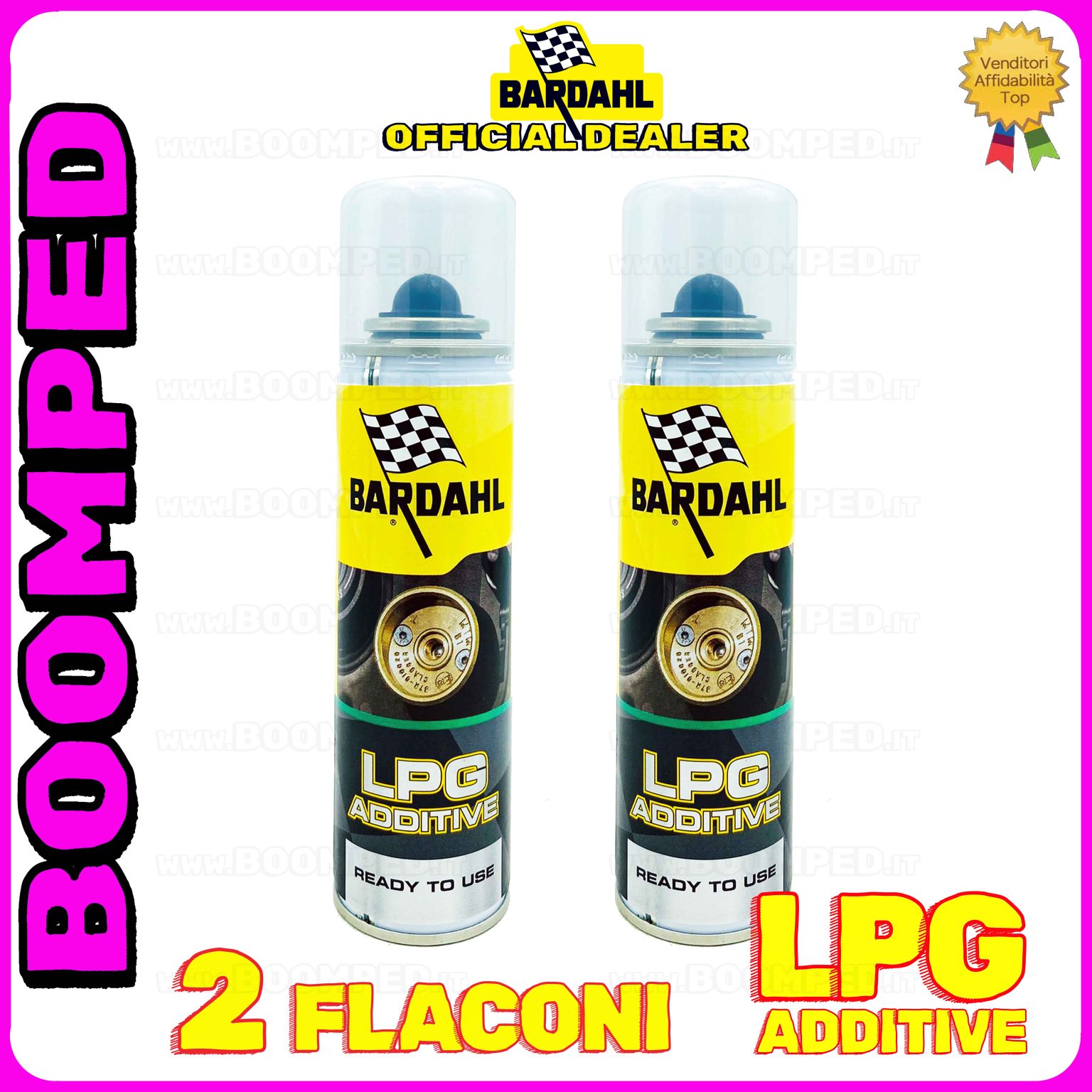 2 flaconi 150ml BARDAHL LPG ADDITIVE additivo pulizia motore auto GPL benzina 02BD49
