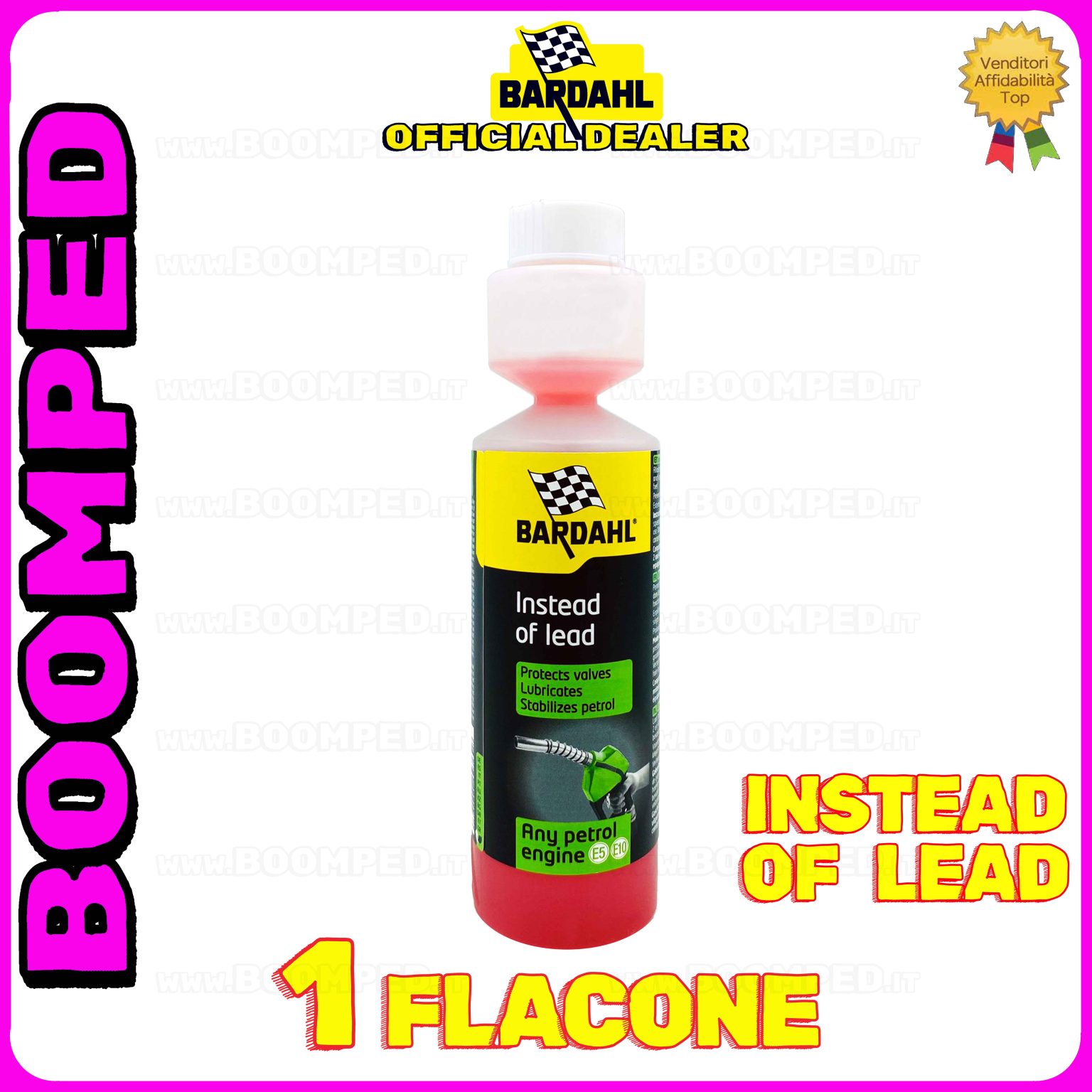 1 flacone 250ml BARDAHL INSTEAD OF LEAD additivo sostitutivo piombo auto benzina BD44