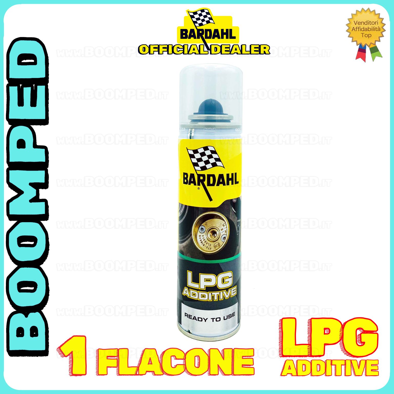 1 flacone 150ml BARDAHL LPG ADDITIVE additivo pulizia motore auto GPL benzina BD49