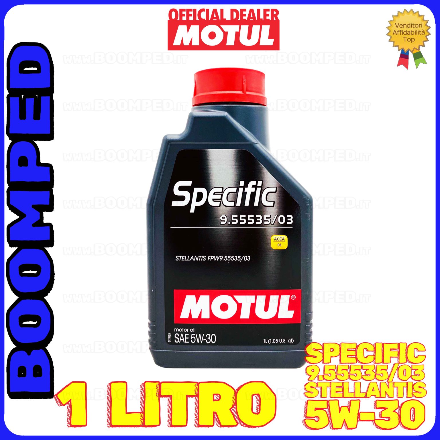 1 litro MOTUL SPECIFIC 9.55535/03 5W-30 olio motore auto STELLANTIS MO81
