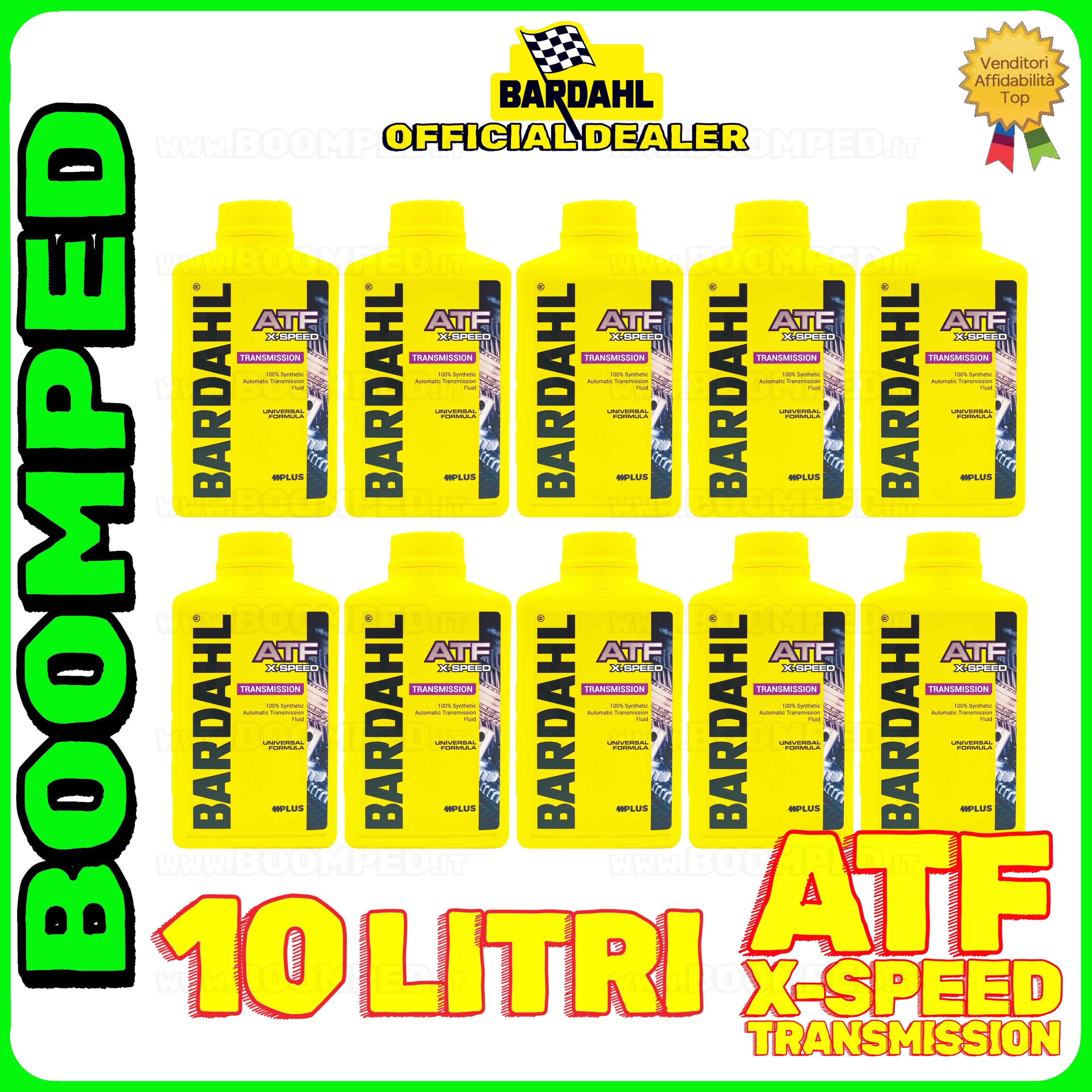 10 litri BARDAHL ATF X-SPEED olio cambio trasmissione automatico SINTETICO 10BD70